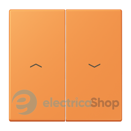 Клавіша 2-а. зі стрілками JUNG LC995P225 orange clair (32081)