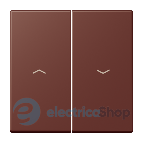 Клавиша 2-а. со стрелками JUNG LC995P235 terre sienne brûlée 31 (32120)