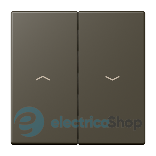 Клавиша 2-а. со стрелками JUNG LC995P241 ombre naturelle 31 (32140)