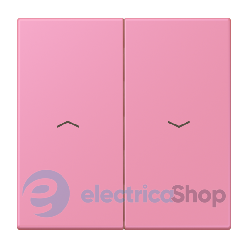 Клавиша 2-а. со стрелками JUNG LC995P246 rose vif (4320C)