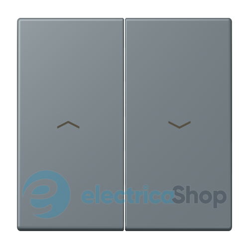 Клавиша 2-а. со стрелками JUNG LC995P251 gris 59 (4320H)