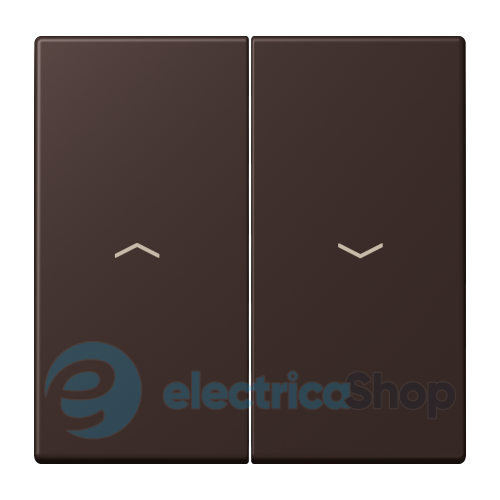 Клавиша 2-а. со стрелками JUNG LC995P252 terre d‘ombre brûlée 59 (4320J)