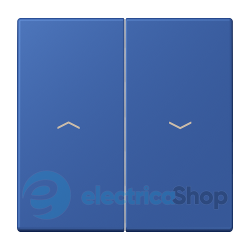 Клавиша 2-а. со стрелками JUNG LC995P253 bleu outremer 59 (4320K)