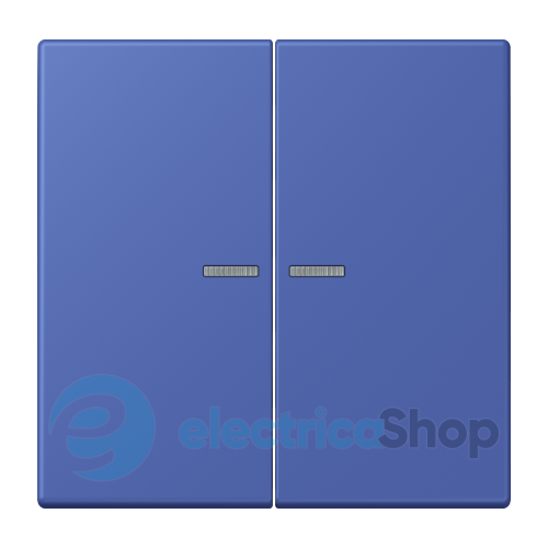 Клавиша 2-а. с подсветкой JUNG LC995KO5206 bleu outremer 31 (32020)