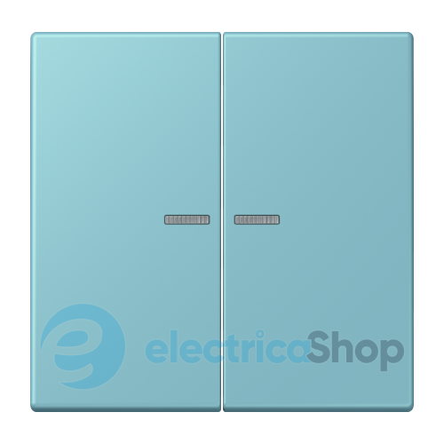 Клавиша 2-а. с подсветкой JUNG LC995KO5213 céruléen moyen (32032)