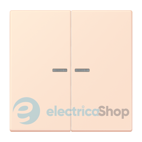 Клавиша 2-а. с подсветкой JUNG LC995KO5226 orange pâle (32082)