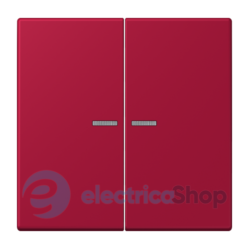 Клавиша 2-а. с подсветкой JUNG LC995KO5229 rouge carmin (32100)