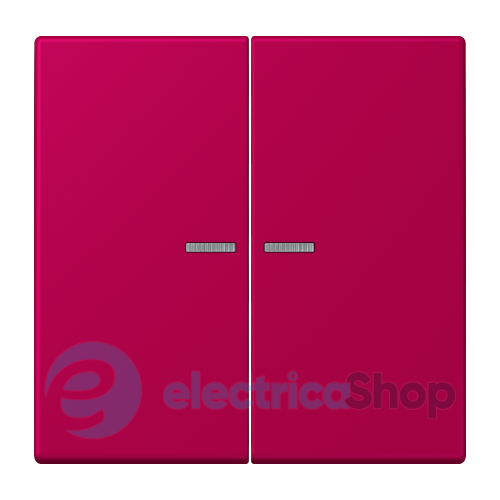 Клавиша 2-а. с подсветкой JUNG LC995KO5230 rouge rubia (32101)
