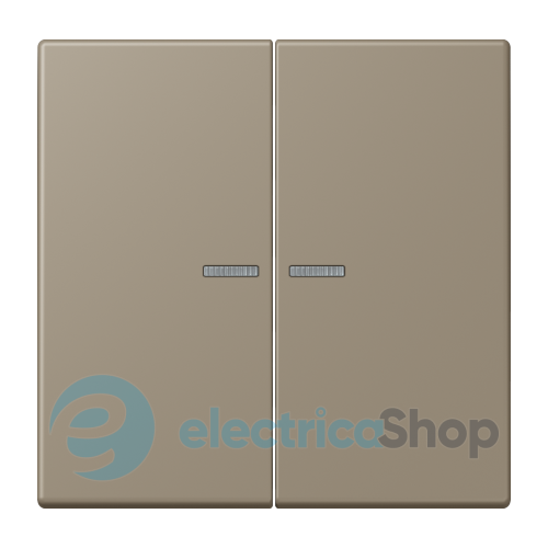 Клавіша 2-а. під підсвітку JUNG LC995KO5242 ombre naturelle moyenne (32141)