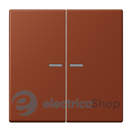 Клавиша 2-а. с подсветкой JUNG LC995KO5247 terre sienne brûlée 59 (4320D)