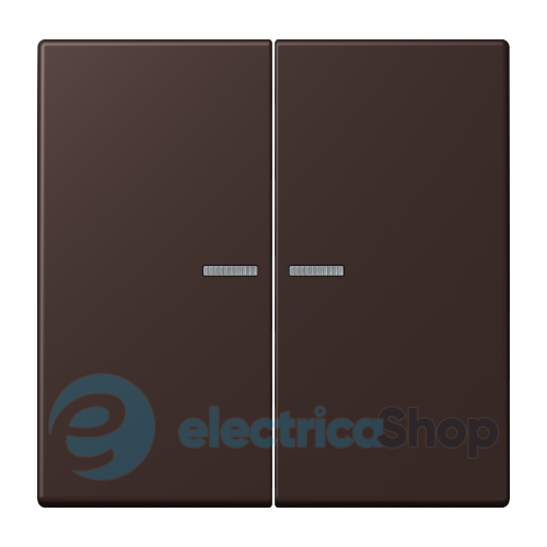 Клавиша 2-а. с подсветкой JUNG LC995KO5252 terre d‘ombre brûlée 59 (4320J)