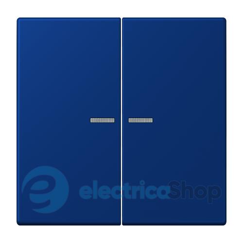 Клавиша 2-а. с подсветкой JUNG LC995KO5261 bleu outremer foncé (4320T)