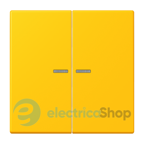 Клавиша 2-а. с подсветкой JUNG LC995KO5263 le jaune vif (4320W)