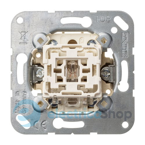 Механизм выключателя 1-кл. двухполюсный 20АX/250V, винт. клеммы JUNG 502-20 KOU