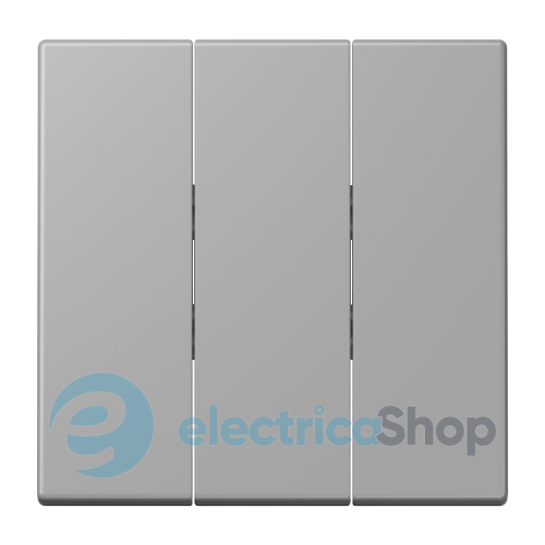 Клавіша для вимикача 3-а. JUNG LC993BF204 gris moyen (32012)