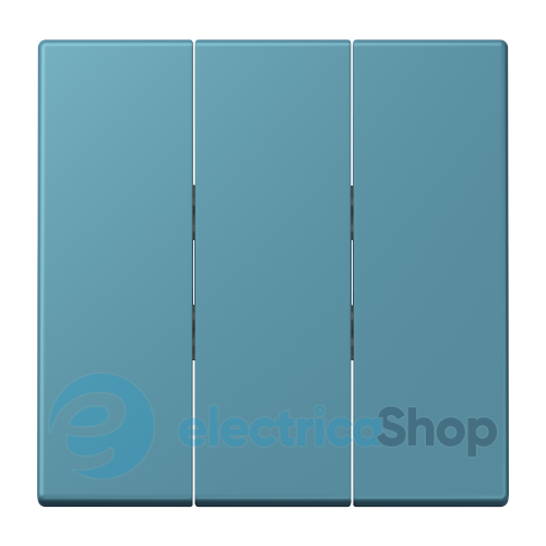 Клавиша для выключателя 3-а. JUNG LC993BF212 céruléen vif (32031)