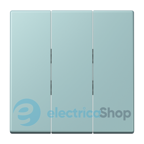 Клавиша для выключателя 3-а. JUNG LC993BF214 céruléen clair (32033)