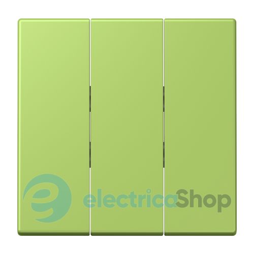 Клавиша для выключателя 3-а. JUNG LC993BF221 vert clair (32052)