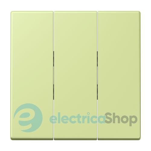Клавиша для выключателя 3-а. JUNG LC993BF222 vert jaune clair (32053)