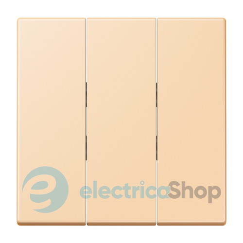 Клавиша для выключателя 3-а. JUNG LC993BF223 ocre (32060)