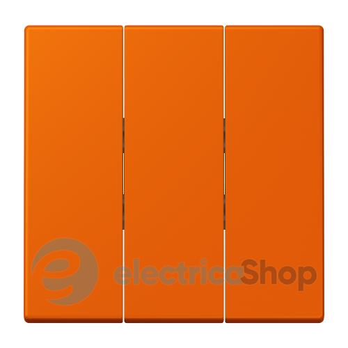 Клавиша для выключателя 3-а. JUNG LC993BF224 orange (32080)