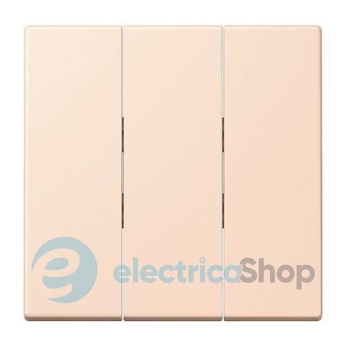 Клавиша для выключателя 3-а. JUNG LC993BF228 rose pâle (32091)