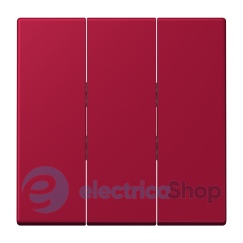 Клавиша для выключателя 3-а. JUNG LC993BF229 rouge carmin (32100)