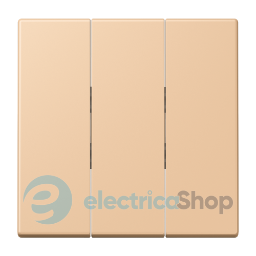 Клавиша для выключателя 3-а. JUNG LC993BF237 terre sienne claire 31 (32122)