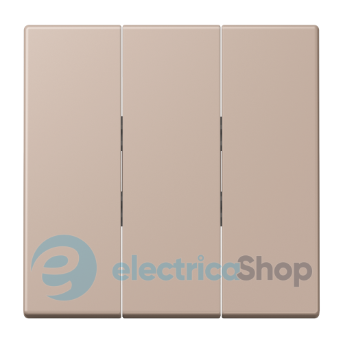 Клавиша для выключателя 3-а. JUNG LC993BF240 ombre brûlée claire (32131)