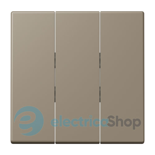 Клавиша для выключателя 3-а. JUNG LC993BF242 ombre naturelle moyenne (32141)