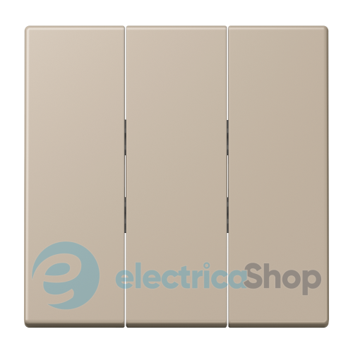 Клавиша для выключателя 3-а. JUNG LC993BF243 ombre naturelle claire (32142)