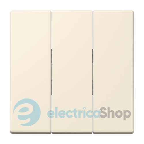 Клавиша для выключателя 3-а. JUNG LC993BF245 blanc ivoire (4320B)