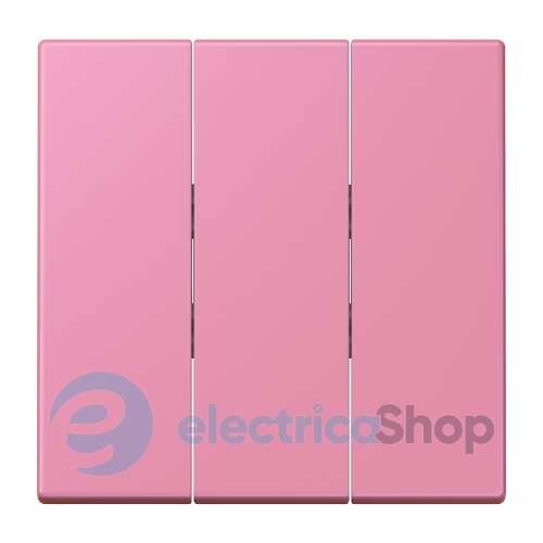 Клавиша для выключателя 3-а. JUNG LC993BF246 rose vif (4320C)