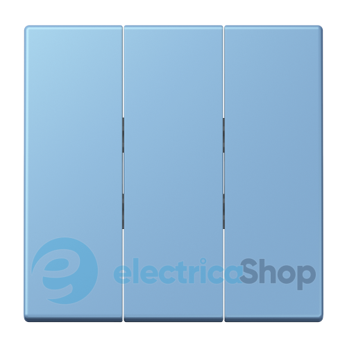 Клавиша для выключателя 3-а. JUNG LC993BF256 bleu céruléen 59 (4320N)