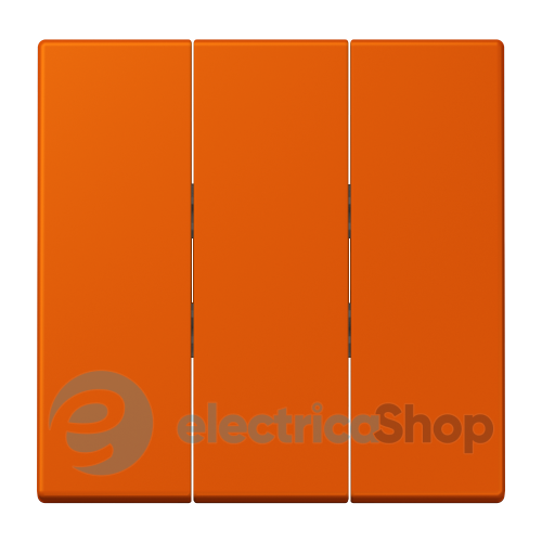 Клавиша для выключателя 3-а. JUNG LC993BF260 orange vif (4320S)