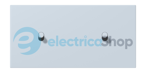 Накладка 2-п. для выключателя с 2-ма тумблерами «цилиндр», горизонт. JUNG LC12-200R0209 outremer pâle (32023)