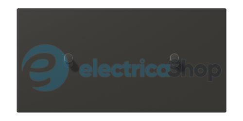 Накладка 2-п. для выключателя с 2-ма тумблерами «цилиндр», горизонт. JUNG LC12-200R0259 ombre naturelle 59 (4320R)