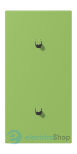 Накладка 2-п. для выключателя с 2-ма тумблерами «цилиндр», вертик. JUNG LC12-20R0220 vert 31 (32051)