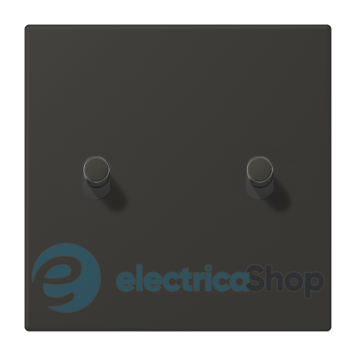 Накладка 1-п. для выключателя с 2-ма тумблерами «цилиндр» JUNG LC12-5R0259 ombre naturelle 59 (4320R)