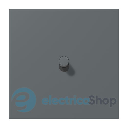 Накладка 1-п. для выключателя с тумблером «цилиндр» JUNG LC12-0R0202 gris foncé 31 (32010)