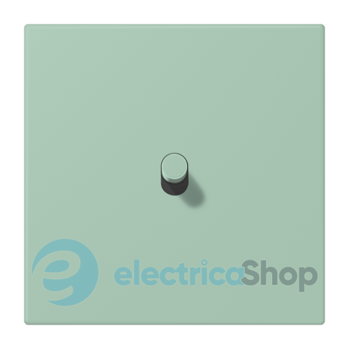 Накладка 1-п. для выключателя с тумблером «цилиндр» JUNG LC12-0R0217 vert anglais clair (32041)