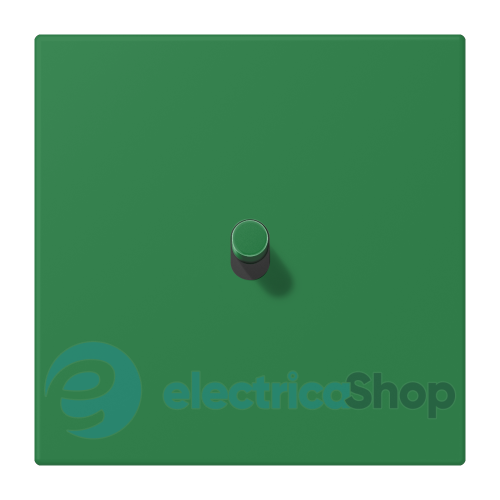 Накладка 1-п. для выключателя с тумблером «цилиндр» JUNG LC12-0R0219 vert foncé (32050)