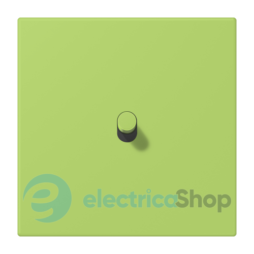 Накладка 1-п. для выключателя с тумблером «цилиндр» JUNG LC12-0R0221 vert clair (32052)