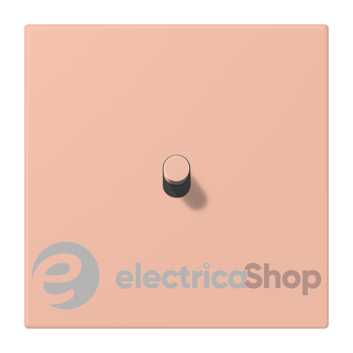 Накладка 1-п. для выключателя с тумблером «цилиндр» JUNG LC12-0R0231 rose clair (32102)