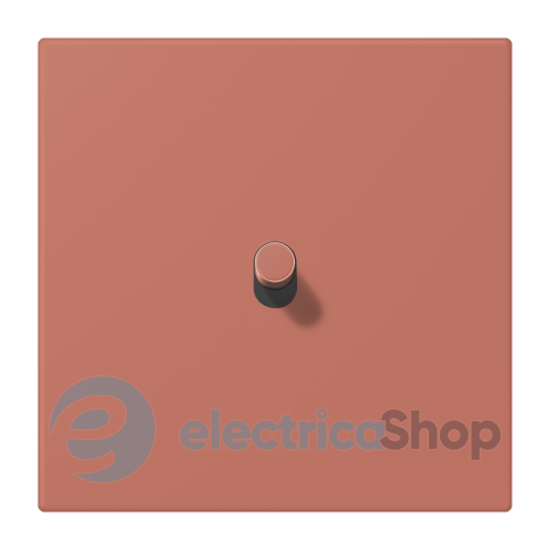 Накладка 1-п. для выключателя с тумблером «цилиндр» JUNG LC12-0R0236 terre sienne brique (32121)