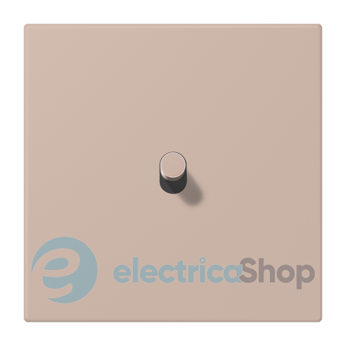 Накладка 1-п. для выключателя с тумблером «цилиндр» JUNG LC12-0R0240 ombre brûlée claire (32131)