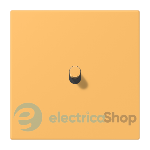 Накладка 1-п. для выключателя с тумблером «цилиндр» JUNG LC12-0R0254 ocre jaune clair (4320L)