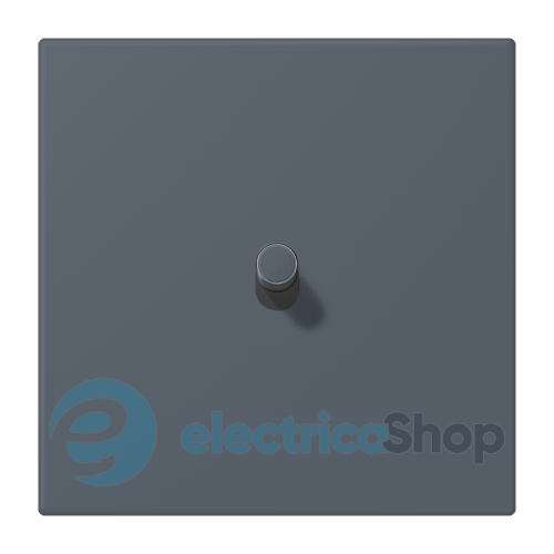 Накладка 1-п. для выключателя с тумблером «цилиндр» JUNG LC12-0R0262 gris foncé (4320U)