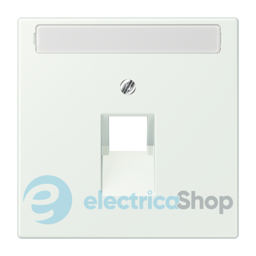 Накладка для компьютерной розетки UAE с полем для надписи JUNG LC969-1NAUA210 outremer gris (32024)