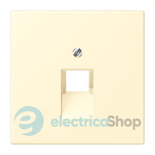 Накладка для компьютерной розетки UAE JUNG LC969-1UA201 blanc (32001)